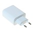 USB-Heimladegerät mit 2 Anschlüssen - gerade - 2,4A / weiß