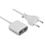 USB Heimladegerät mit 2 Ports - Smart IC - 2,4A / Weiß - 1,5 m