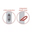 USB-Heimladegerät mit 2 Ports und Euro CEE 7/16 Stecker - 2,4A / Weiß - 1,4 m