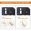 Nedis Profi-Crimpzange für RJ45, RJ12 & RJ11 Steckverbinder / Metall