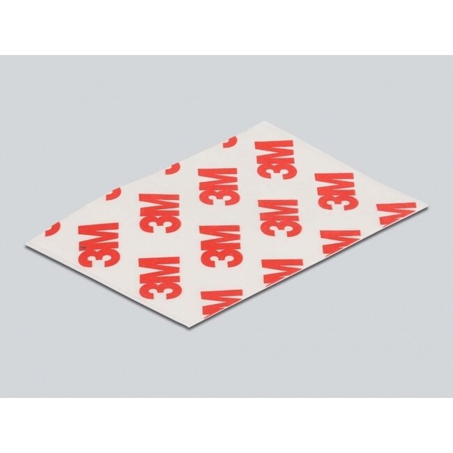Eckschutz mit selbstklebendem Pad - 56 x 56 x 22 mm / schwarzer Schaum