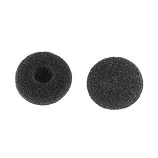 Dolphix Ohrpolster für Ohrstöpsel - universal - max. 18 mm - 100 Stück / schwarz