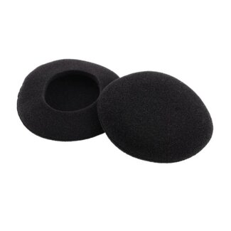 Dolphix Ohrpolster für Kopfhörer - universal - 45 mm - 10 Stück / schwarz