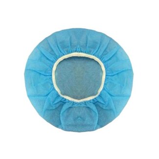 Dolphix Hygienische Kopfhörerbezüge - Universal - Groß (max. 12 cm) - 100 Stück / Blau