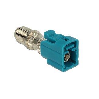 DeLOCK Fakra Z (w) - F (w) Adapter - 50 Ohm