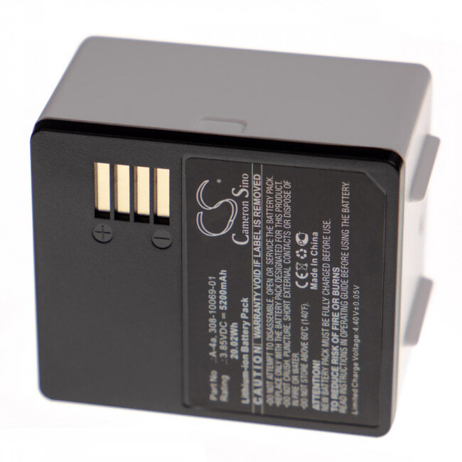 Sicherheitskamera Akku kompatibel mit Arlo Pro 3, Pro 4, Ultra & Ultra 2 - ersetzt VMA5400-10000S - 5200 mAh