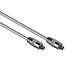 Digitale optische Toslink Audiokabel - 6mm Silber - 3 Meter
