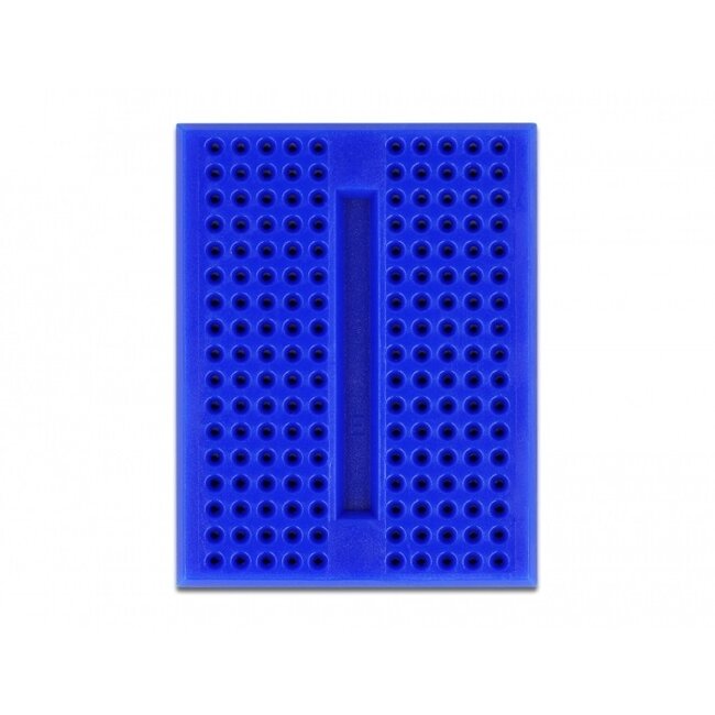 Mini Steckbrett mit 170 Kontakten / Blau