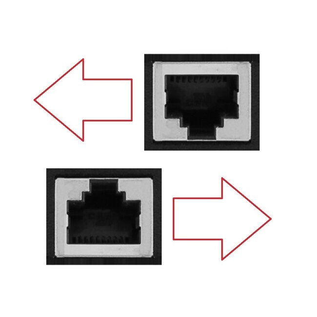 STP CAT6a 10G RJ45 Winkeladapter links schwarz