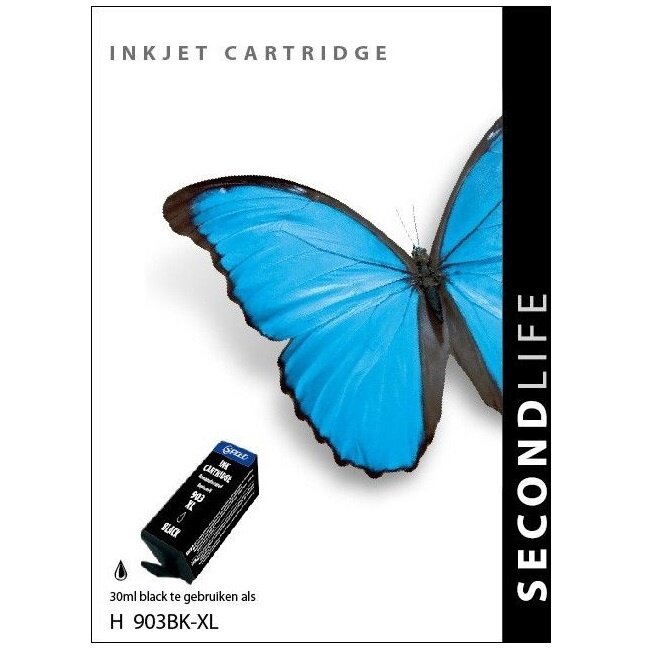 SecondLife schwarze Tintenpatrone für HP 903XL