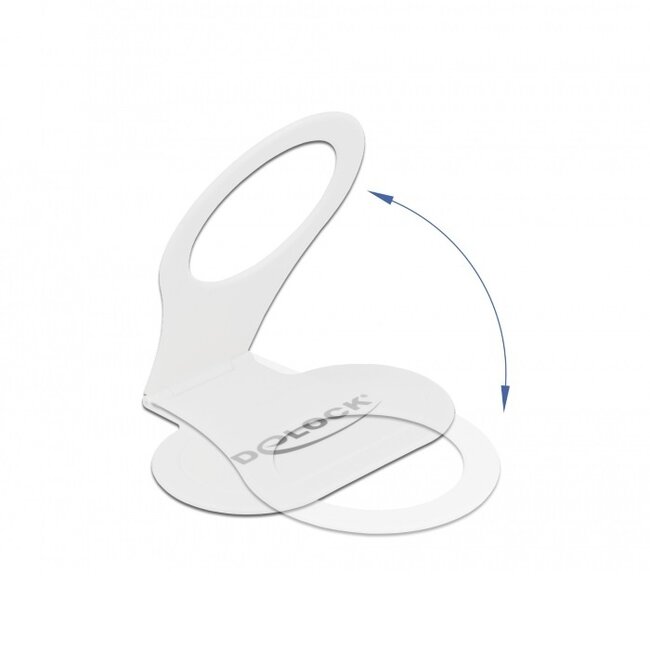 DeLOCK Smartphone-Ladehalterung für Steckdose / Weiß