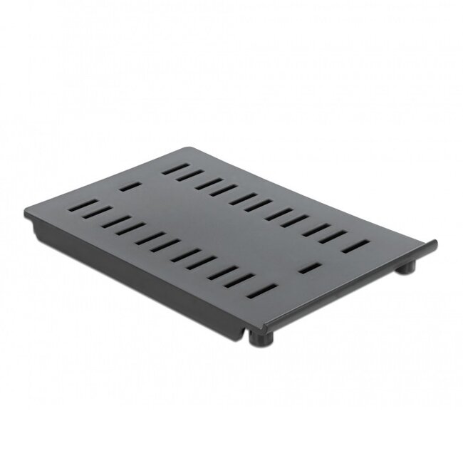 DeLOCK Ständer für 6 Tablets und/oder Smartphones, schwarz