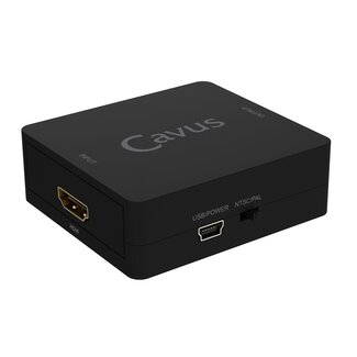 Cavus Cavus HDMI auf Cinch Composite AV Konverter / Schwarz