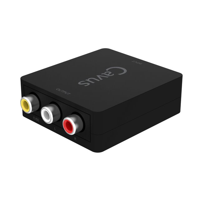 Cavus HDMI auf Cinch Composite AV Konverter / Schwarz