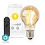 Nedis SmartLife Wi-Fi LED-Filamentlampe E27 A60 warmweiß (Gold/Glas)