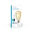 Nedis SmartLife Wi-Fi LED-Filamentlampe E27 ST64 Form Warm- bis Kaltweiß (Gold/Glas)