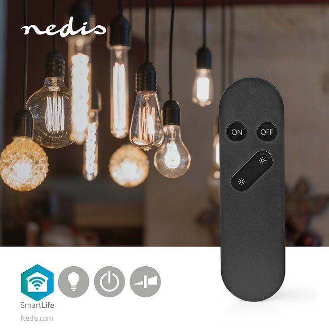 Nedis SmartLife Fernbedienung für WIFILR Wi-Fi Lampen