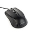 Gembird USB-Kabelmaus mit 4 Tasten - 800-1200 DPI / Schwarz - 1,35 m