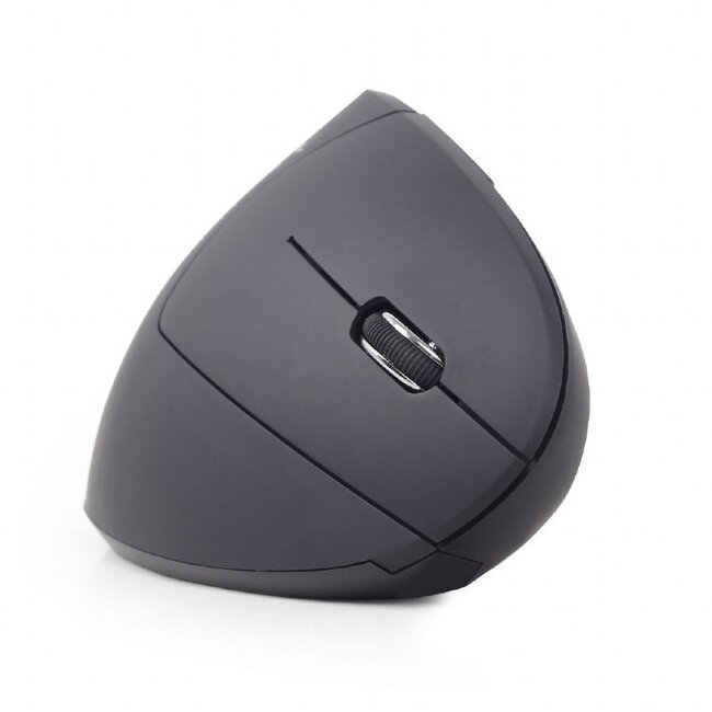 Gembird Ergonomische Kabellose USB-Maus – 800-1600 DPI / Schwarz