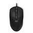 ACT USB-Kabelmaus mit 3 Tasten - 1000 DPI / Schwarz - 1,5 m