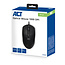 ACT USB-Kabelmaus mit 3 Tasten - 1000 DPI / Schwarz - 1,5 m