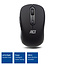 ACT kabellose USB-Maus mit 6 Tasten - 1000-1600 DPI / Schwarz