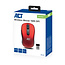 ACT kabellose USB-Maus mit 6 Tasten - 1000-1600 DPI / Rot