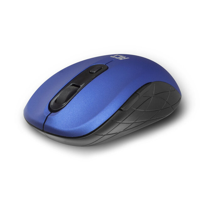 ACT kabellose USB-Maus mit 6 Tasten - 1000-1600 DPI / Blau