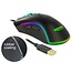 DeLOCK kabelgebundene USB Gaming-Maus mit 7 Tasten - 100-10000 DPI / Schwarz - 1,8 m