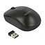 DeLOCK kabellose USB-A Mini-Maus mit 3 Tasten - 1000 DPI / Schwarz