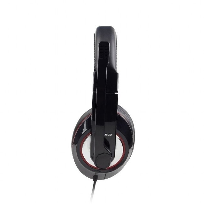 Gembird Komfortabler Stereo Over-Ear Headset - USB-A / Schwarz/Rot - 2 Meter