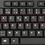 Gembird USB-Tastatur kabelgebunden - AZERTY (BE) / schwarz - 1,5 m