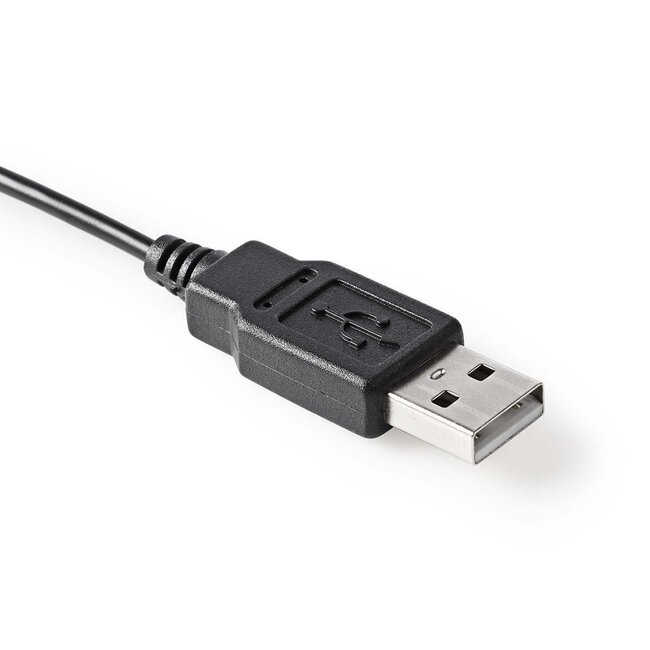 Gembird USB-Tastatur kabelgebunden - AZERTY (BE) / schwarz - 1,5 m
