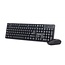 Gembird kabelloses USB Tastatur- und Maus-Set – QWERTY (US) / Schwarz