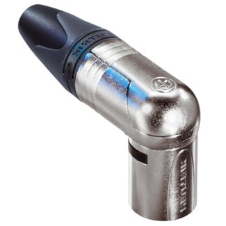 Neutrik Neutrik NC4MRX XLR 4-poliger Winkelstecker / Schwarz/Grau