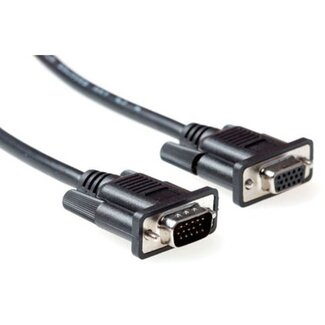 Nedis VGA Monitor Verlängerungskabel - Kupferleiter / Schwarz - 20 Meter