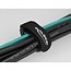 Klettband Kabelbinder mit Schnalle 280 x 38mm / Schwarz (3 Stück)
