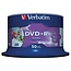 Verbatim DVD+R Wide Inkjet Printable Rohlinge auf Spindel - 16x - 4,7 GB / 50 Stück