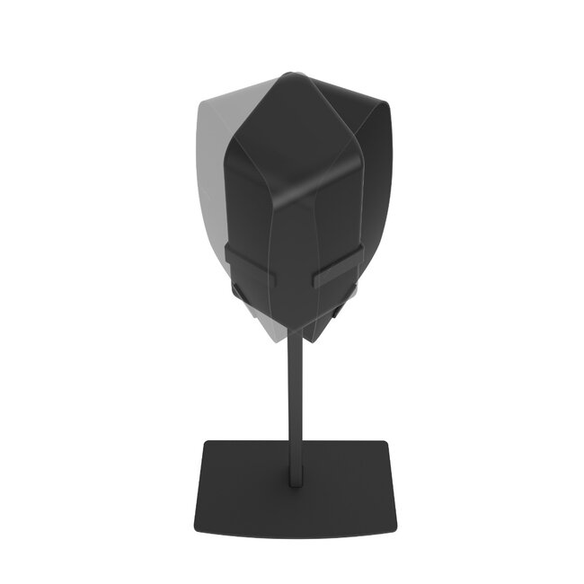 Cavus Premium Stativ für Sonos PLAY:5 und Sonos FIVE – Vertikale Montage, Schwarz