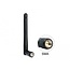 WLAN WiFi 5 2,4/5 GHz Antenne - Rundstrahlend - SMA (m) - 2 dBi / Schwarz
