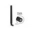 LTE (4G) Antenne - Omnidirektional - SMA (m) - 1,9-2,3 dBi / Schwarz