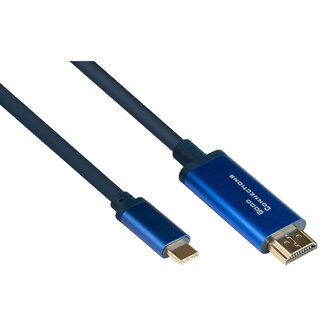 Good Connections SmartFLEX USB-C auf HDMI 4K 60Hz Kabel - 1 Meter