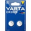 Varta CR2025 Lithium Knopfzelle Batterie / 2 Stück