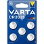 Varta CR2025 Lithium Knopfzelle Batterie / 5 Stück
