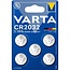 Varta CR2032 Lithium Knopfzelle Batterie / 5 Stück
