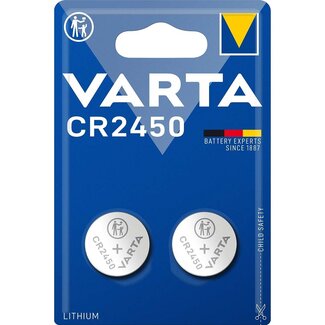 Varta Varta CR2450 Lithium Knopfzelle / 2 Stück