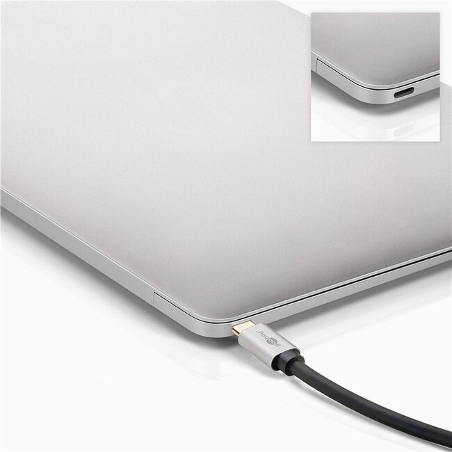USB-C auf HDMI 8K 30Hz / 4K 120Hz Kabel Aluminium - 2 Meter