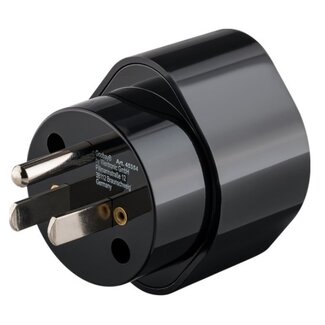 Goobay Reiseadapter Europa (geerdet) zu USA & Japan (Typ B) / Schwarz