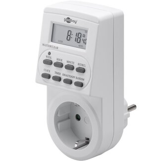 Goobay Goobay Digital Zeitschaltuhr - 10 Programme/Woche - Innen - Weiß