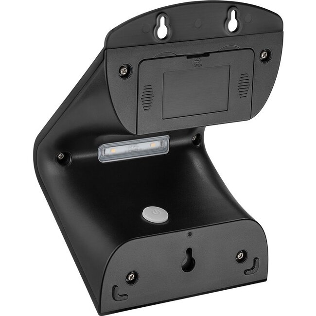 Goobay Solar-LED-Wandlampe mit Bewegungsmelder für außen - 3,2W / schwarz